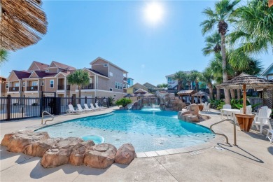 Short walk to the beach! In-town, golf-cart accessible 3-story on Palmilla Beach Golf Club in Texas - for sale on GolfHomes.com, golf home, golf lot