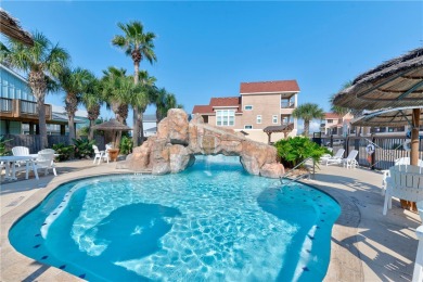 Short walk to the beach! In-town, golf-cart accessible 3-story on Palmilla Beach Golf Club in Texas - for sale on GolfHomes.com, golf home, golf lot