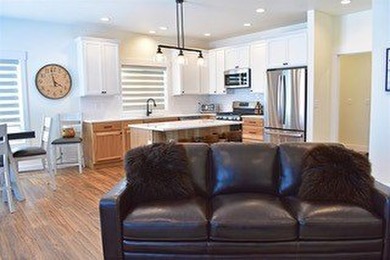 Beautiful modern farmhouse on the 14th fairway at Red Lodge Golf on Red Lodge Golf Club in Montana - for sale on GolfHomes.com, golf home, golf lot