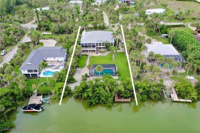 Gulf Access Waterfront Retreat on Sanibel Island - Coastal on The Sanctuary Golf Club in Florida - for sale on GolfHomes.com, golf home, golf lot