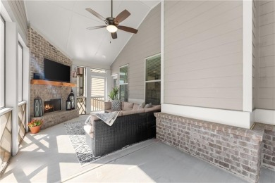 Move-in ready and better than new, this six-bedroom on Traditions of Braselton Golf Club in Georgia - for sale on GolfHomes.com, golf home, golf lot