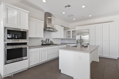 Welcome to this stunning Brasada floorplan, a luxury retreat on Vista Verde Golf Course in Arizona - for sale on GolfHomes.com, golf home, golf lot