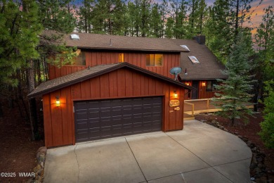 Escape to this premium cabin located on the twelfth fairway in on Pinetop Lakes Country Club in Arizona - for sale on GolfHomes.com, golf home, golf lot