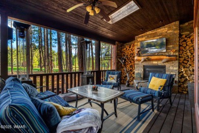 Escape to this premium cabin located on the twelfth fairway in on Pinetop Lakes Country Club in Arizona - for sale on GolfHomes.com, golf home, golf lot