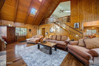 Escape to this premium cabin located on the twelfth fairway in on Pinetop Lakes Country Club in Arizona - for sale on GolfHomes.com, golf home, golf lot