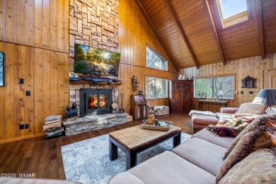 Escape to this premium cabin located on the twelfth fairway in on Pinetop Lakes Country Club in Arizona - for sale on GolfHomes.com, golf home, golf lot