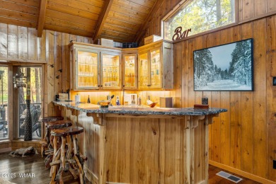 Escape to this premium cabin located on the twelfth fairway in on Pinetop Lakes Country Club in Arizona - for sale on GolfHomes.com, golf home, golf lot