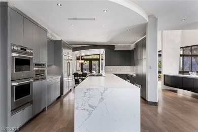 Architecturally striking & truly one-of-a-kind, this on TPC at Summerlin in Nevada - for sale on GolfHomes.com, golf home, golf lot