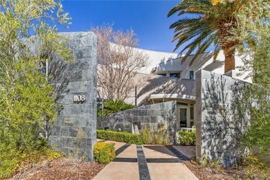 Architecturally striking & truly one-of-a-kind, this on TPC at Summerlin in Nevada - for sale on GolfHomes.com, golf home, golf lot