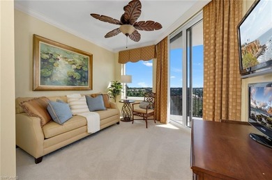 This exquisite residence boasts breathtaking views of the golf on The Colony Golf and Country Club in Florida - for sale on GolfHomes.com, golf home, golf lot