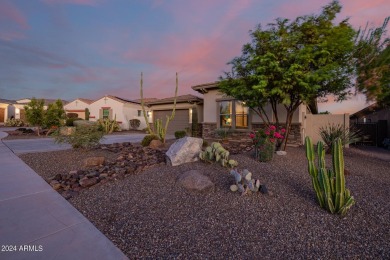 Prepare to be impressed by this spectacular single-level TurnKey on Estrella Mountain Ranch Golf Course in Arizona - for sale on GolfHomes.com, golf home, golf lot