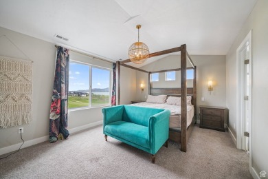 Absolutely stunning Saratoga Springs home located right on the on Talons Cove Golf Club in Utah - for sale on GolfHomes.com, golf home, golf lot