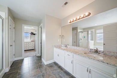 Absolutely stunning Saratoga Springs home located right on the on Talons Cove Golf Club in Utah - for sale on GolfHomes.com, golf home, golf lot