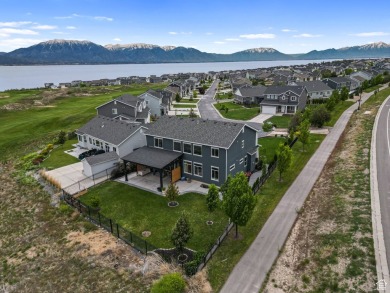 Absolutely stunning Saratoga Springs home located right on the on Talons Cove Golf Club in Utah - for sale on GolfHomes.com, golf home, golf lot
