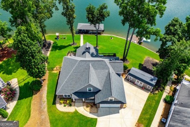 Stunning Lakefront Retreat with 225+ Feet of Shoreline  Welcome on Fairfield Plantation Golf and Country Club in Georgia - for sale on GolfHomes.com, golf home, golf lot
