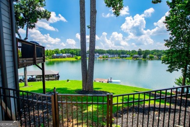 Stunning Lakefront Retreat with 225+ Feet of Shoreline  Welcome on Fairfield Plantation Golf and Country Club in Georgia - for sale on GolfHomes.com, golf home, golf lot