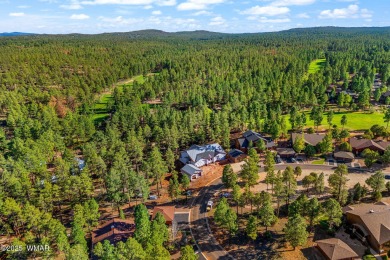 Incredible, elevated VIEWS of the forest and the tee box on the on Bison Golf and Country Club in Arizona - for sale on GolfHomes.com, golf home, golf lot