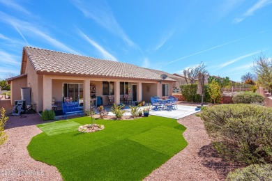 Live large in this delightful & spacious residence with on Verde Santa Fe Golf Club in Arizona - for sale on GolfHomes.com, golf home, golf lot