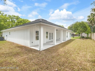 STUNNING NEW CONSTRUCTION IN SAINT AUGUSTINE SHORES GOLF on St. Augustine Shores Golf Club in Florida - for sale on GolfHomes.com, golf home, golf lot