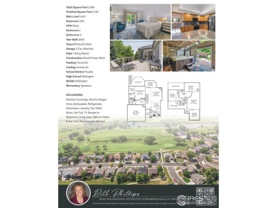 Cute as can be and packed with perks! This 3 bed, 3 bath ranch on Mad Russian Golf Course in Colorado - for sale on GolfHomes.com, golf home, golf lot