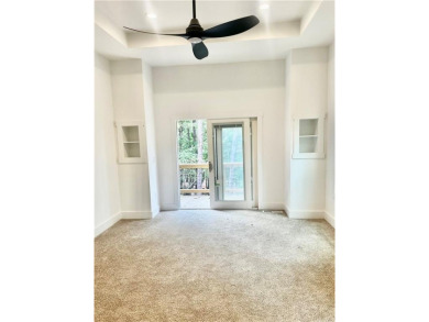 This stunning new construction blends luxury, functionality, and on The Highlands Course at Lake Arrowhead in Georgia - for sale on GolfHomes.com, golf home, golf lot