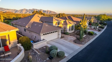 Discover your peaceful haven in this beautiful home nestled on Heritage Highlands At Dove Mountain in Arizona - for sale on GolfHomes.com, golf home, golf lot