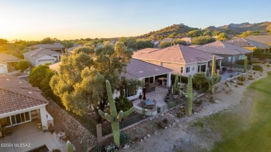 Discover your peaceful haven in this beautiful home nestled on Heritage Highlands At Dove Mountain in Arizona - for sale on GolfHomes.com, golf home, golf lot