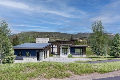 With sweeping views of Fish Creek Canyon, this brand-new custom on  in Colorado - for sale on GolfHomes.com, golf home, golf lot