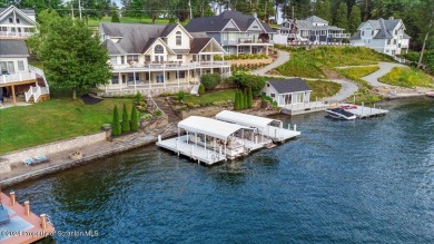 This amazing, 5600+ sqft lake home on near half an acre is a on Scranton Canoe Club in Pennsylvania - for sale on GolfHomes.com, golf home, golf lot