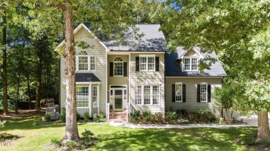 Welcome to this beautiful two-story home on a private, wooded on The Neuse Golf Club in North Carolina - for sale on GolfHomes.com, golf home, golf lot