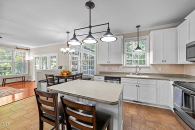 Welcome to this beautiful two-story home on a private, wooded on The Neuse Golf Club in North Carolina - for sale on GolfHomes.com, golf home, golf lot