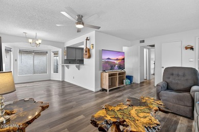 Enjoy sunset views from the courtyard patio-perfect for on Ahwatukee Country Club in Arizona - for sale on GolfHomes.com, golf home, golf lot