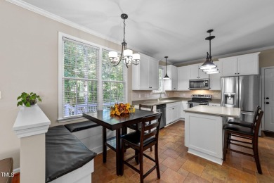 Welcome to this beautiful two-story home on a private, wooded on The Neuse Golf Club in North Carolina - for sale on GolfHomes.com, golf home, golf lot