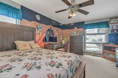 This stunning contemporary ranch home is situated on 1.71 acres on Link Hills Country Club in Tennessee - for sale on GolfHomes.com, golf home, golf lot