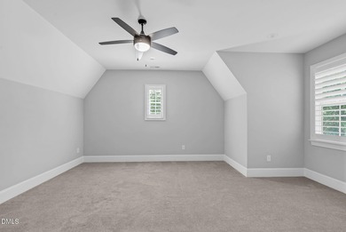 Welcome to this exquisite ICG-built home, completed in 2023 and on Chapel Ridge Golf Club in North Carolina - for sale on GolfHomes.com, golf home, golf lot