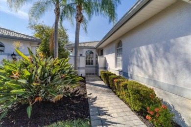 Privacy is delivered in this 2 bedroom, 2 bathroom villa on The Meadows Golf and Country Club in Florida - for sale on GolfHomes.com, golf home, golf lot