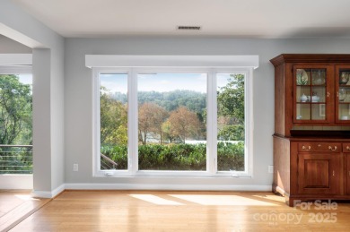 Incredible North Asheville location with Beaver Lake views in on Country Club of Asheville in North Carolina - for sale on GolfHomes.com, golf home, golf lot
