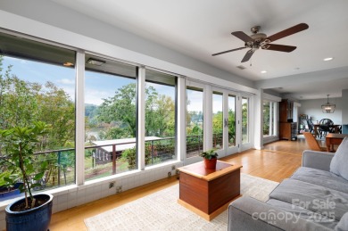 Incredible North Asheville location with Beaver Lake views in on Country Club of Asheville in North Carolina - for sale on GolfHomes.com, golf home, golf lot