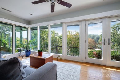 Incredible North Asheville location with Beaver Lake views in on Country Club of Asheville in North Carolina - for sale on GolfHomes.com, golf home, golf lot