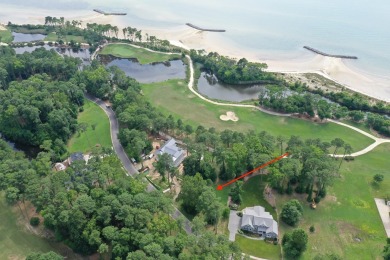 Beautiful home site overlooking third hole of Palmer course and on Bay Creek Golf Club in Virginia - for sale on GolfHomes.com, golf home, golf lot