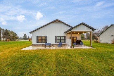 Newly constructed in 2023, barrier-free ranch home, offering the on Canadian Lakes Country Club-The Royal Course in Michigan - for sale on GolfHomes.com, golf home, golf lot