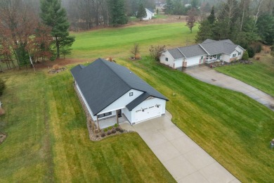 Newly constructed in 2023, barrier-free ranch home, offering the on Canadian Lakes Country Club-The Royal Course in Michigan - for sale on GolfHomes.com, golf home, golf lot