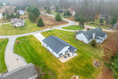 Newly constructed in 2023, barrier-free ranch home, offering the on Canadian Lakes Country Club-The Royal Course in Michigan - for sale on GolfHomes.com, golf home, golf lot