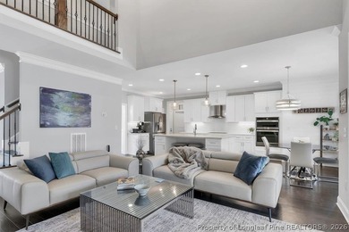 Set within a peaceful cul-de-sac in the prestigious gated on Anderson Creek Golf Club in North Carolina - for sale on GolfHomes.com, golf home, golf lot