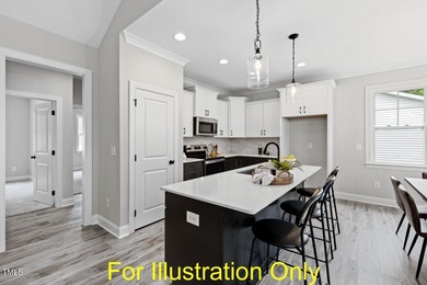 Custom-Built True Ranch by Ken Harvey Homes in Lake Royale-a on River Golf and Country Club at Lake Royale in North Carolina - for sale on GolfHomes.com, golf home, golf lot