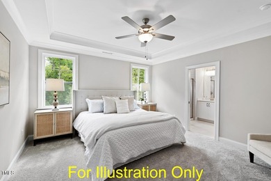 Custom-Built True Ranch by Ken Harvey Homes in Lake Royale-a on River Golf and Country Club at Lake Royale in North Carolina - for sale on GolfHomes.com, golf home, golf lot