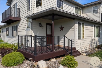 Kick back on the front deck or private upstairs balcony of this on Red Lodge Golf Club in Montana - for sale on GolfHomes.com, golf home, golf lot