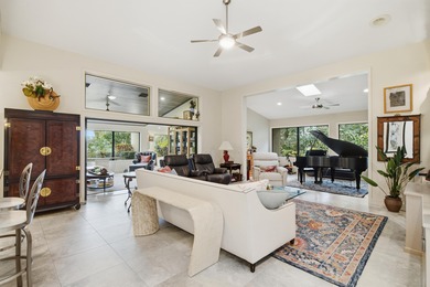 Spacious and updated, this 3-bedroom, 3-bath + office home on Mariner Sands Country Club in Florida - for sale on GolfHomes.com, golf home, golf lot