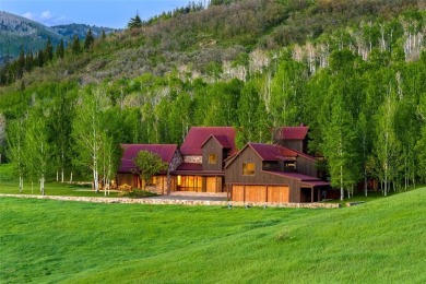 Behind the majestic stone gates of Storm Mountain Ranch lies an on Catamount Ranch and Club in Colorado - for sale on GolfHomes.com, golf home, golf lot
