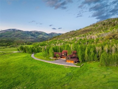 Behind the majestic stone gates of Storm Mountain Ranch lies an on Catamount Ranch and Club in Colorado - for sale on GolfHomes.com, golf home, golf lot